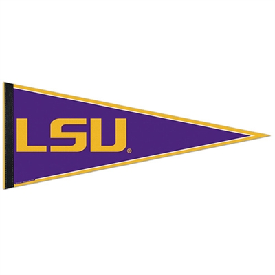 Lsu Tigers Pennant 12" X 30"