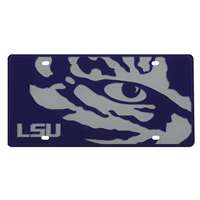 LSU Tigers Full Color Mega Inlay License Plate