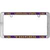 LSU Tigers Thin Metal License Plate Frame