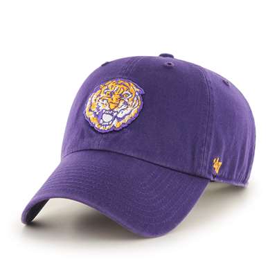 Men's '47 Navy LSU Tigers Vintage Clean Up Adjustable Hat