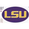 LSU Tigers Oval Logo Decal - 3.5" x 6"