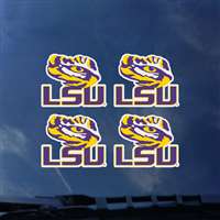 LSU Tigers Transfer Decals - Set of 4