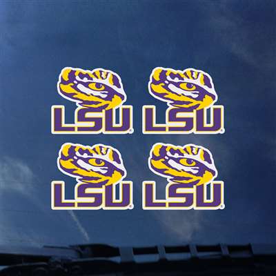 LSU Tigers Transfer Decals - Set of 4