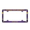 LSU Tigers Plastic License Plate Frame