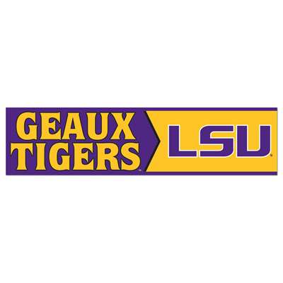 LSU Tigers Bumper Sticker