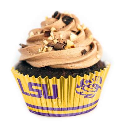 LSU Tigers Cupcake Liners - 36 Pack