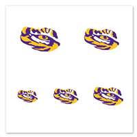 LSU Tigers Fingernail Tattoos - 4 Pack