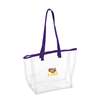 LSU Tigers Clear Stadium Tote Bag