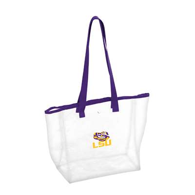 LSU Tigers Clear Stadium Tote Bag