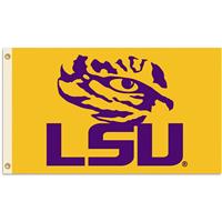 LSU Tigers 3' x 5' Flag - Gold