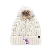 LSU Tigers 47 Brand Womens Meeko Pom Knit