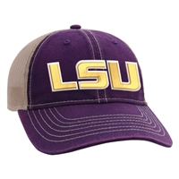 LSU Tigers Ahead Wharf Adjustable Hat