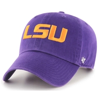 LSU Tigers 47 Brand Youth Clean Up Adjustable Hat