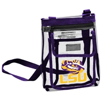 LSU Tigers Gameday Clear Crossbody Bag