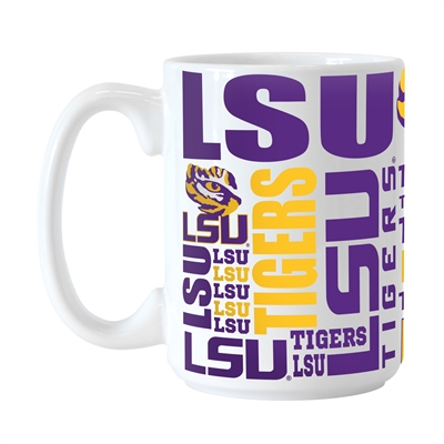 LSU Tigers 15oz Spirit Ceramic Mug