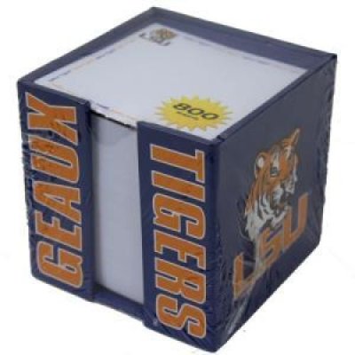 Lsu Tigers Cube Note Card Holder