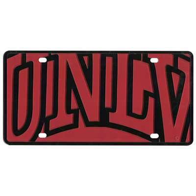 UNLV Rebels Full Color Mega Inlay License Plate