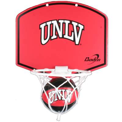 UNLV Rebels Mini Basketball And Hoop Set