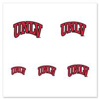 UNLV Rebels Fingernail Tattoos - 4 Pack