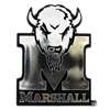 Marshall Thundering Herd Chrome Plastic Auto Emblem