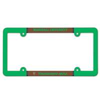 Marshall Thundering Herd Plastic License Plate Frame