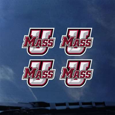 UMass Minutemen Transfer Decals - Set of 4