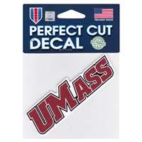 UMass Minutemen Perfect Cut Decal