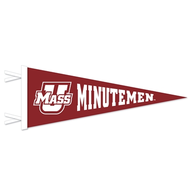 UMass Minutemen Pennant