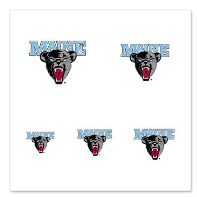 Maine Bears Fingernail Tattoos - 4 Pack