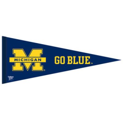 Michigan Wolverines Premium Pennant - 12