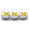 Michigan Wolverines Golf Balls - 3 Pack