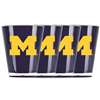 Michigan Wolverines Shot Glass - 4 Pack