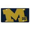 Michigan Wolverines Full Color Mega Inlay License Plate