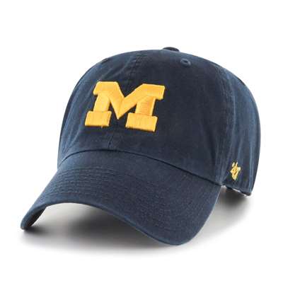 Michigan Wolverines '47 Brand Clean Up Adjustable Hat