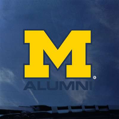 Michigan Wolverines Alumni Logo Transfer Decal