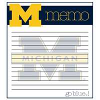 Michigan Wolverines Memo Note Pad - 2 Pads