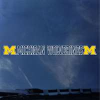 Michigan Wolverines Automotive Transfer Decal Strip