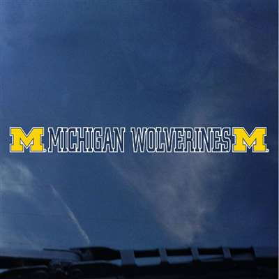 Michigan Wolverines Automotive Transfer Decal Strip