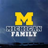 Michigan Wolverines Transfer Decal - Family