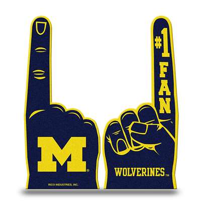 Michigan Wolverines Flat Foam Finger