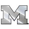 Michigan Wolverines Chrome Auto Emblem