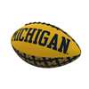 Michigan Wolverines Mini Rubber Repeating Football