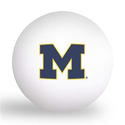 Michigan Wolverines Ping Pong Balls - 6 Pack