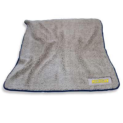 Michigan Wolverines Frosty Fleece Blanket