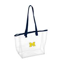 Michigan Wolverines Clear Stadium Tote Bag