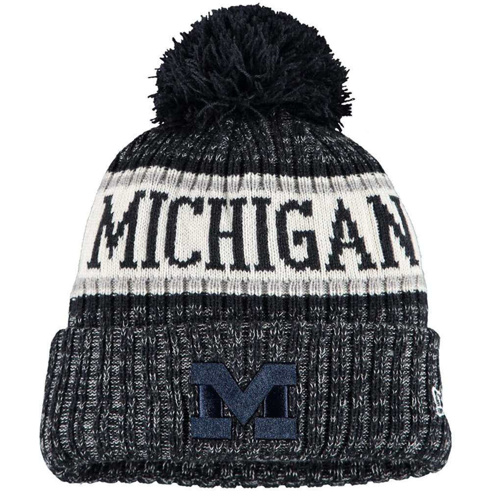 Download Michigan Wolverines New Era Sport Knit Beanie