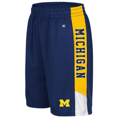 Michigan Wolverines Colosseum Wonkavision Shorts