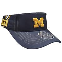 Michigan Wolverines Zephyr Flyover Adjustable Viso