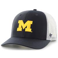 Michigan Wolverines 47 Brand Adjustable Trucker Ha