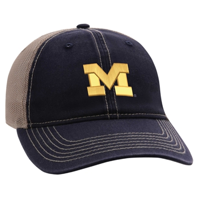 Michigan Wolverines Ahead Wharf Adjustable Hat